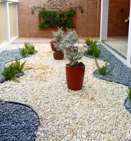 pedras para jardim