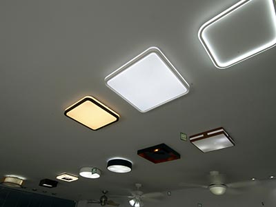 Produtos para iluminação interna e externa Plafons