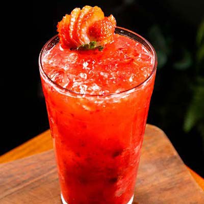 Drink com morango Drink com morango