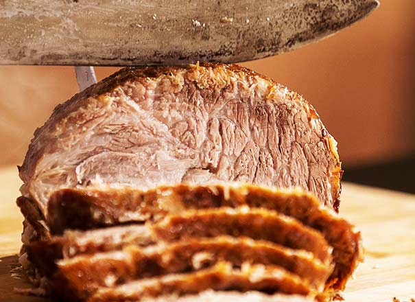 churrasco com diversos cortes