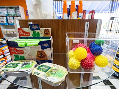 Brinquedos e acessórios para filhotes