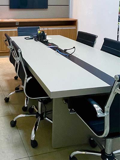 mesa de reunião