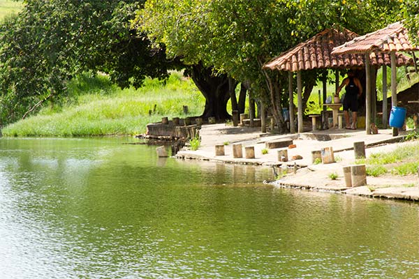 Lagoas para pescaria