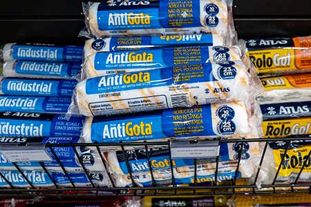 rolo antigota 23 centímetros rolo anti gota atlas 23 centímetros