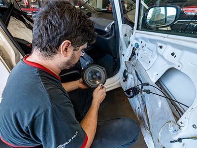 instalação de som automotivo