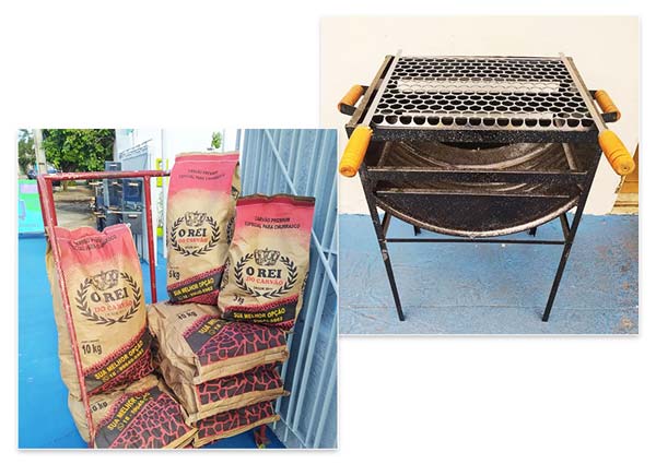 carvão para churrasco