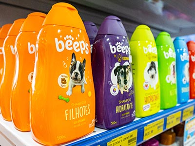 Shampoos e condicionadores para cães e gatos Produtos de higiene