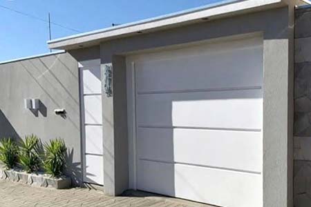 Portão fechado para garagem fabricação de grades e portões