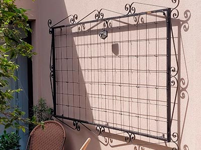 Painel aramado para plantas Painel aramado para plantas