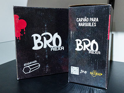 Carvão para naguile