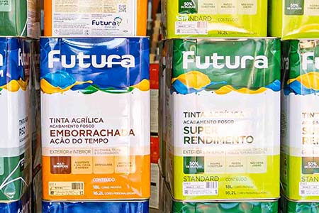 tinta acrílica, emborrachada e super rendimento tinta acrílica, emborrachada e super rendimento