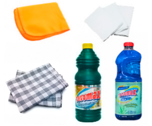 Produtos de limpeza