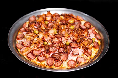 pizza de calabresa