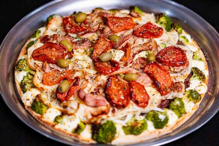 pizza vegana