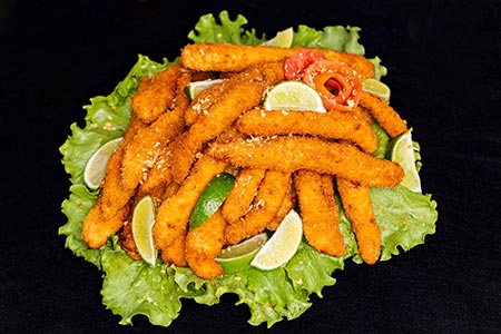 porção de peixe