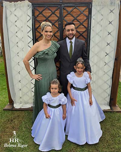 Vestido para madrinha e daminhas de casamento vestido para madrinha e daminhas