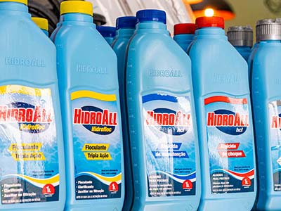 Algicida de manutenção e floculante tripla ação algicida de manutentação e fliculante hidroall