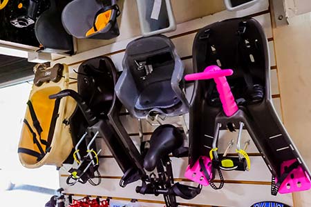 cadeirinhas dianteiras para bicicletas