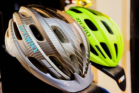 capacetes para ciclistas