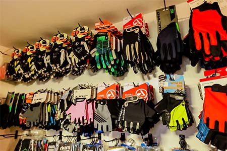 luvas para ciclistas