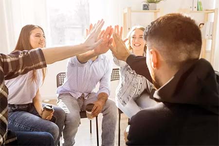 Oficinas e atendimento psicológico em grupo