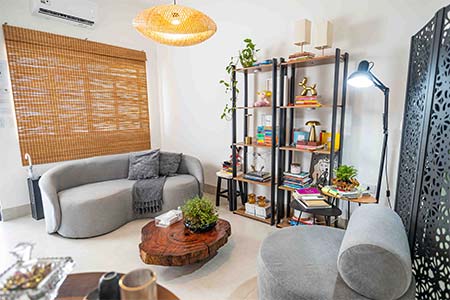 Sala de atendimento de psicoterapia em Presidente Prudente