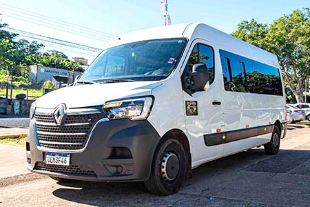 van para locação