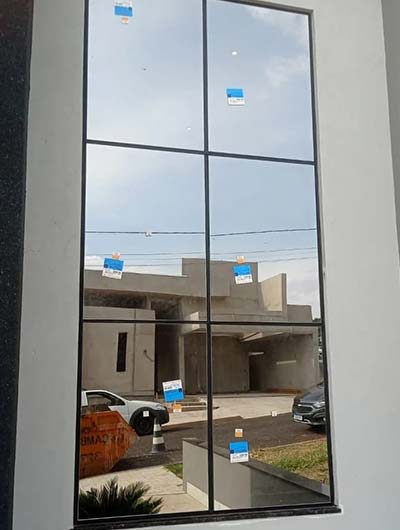 Janelas de vidro