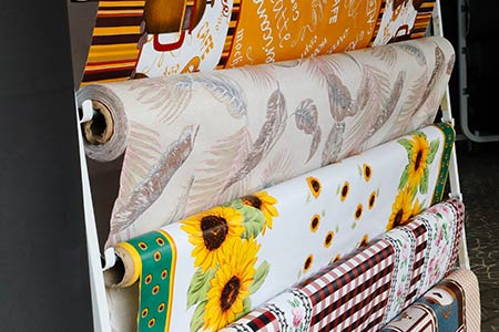 toalha de mesa térmica estampada