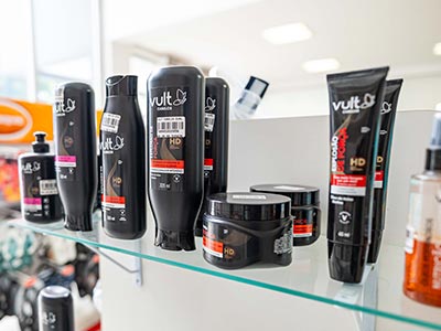 produtos para os cabelos