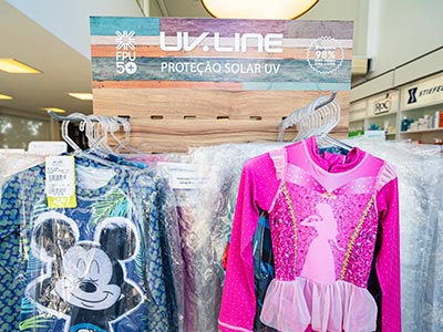 roupas com proteção UV
