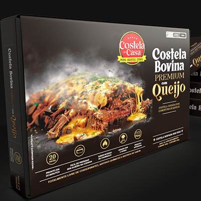 Costela bovina com queijo