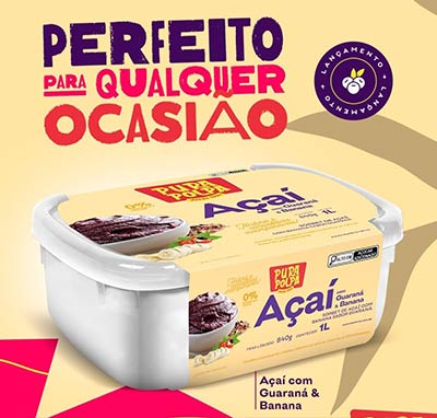 Creme de Açaí com Banana