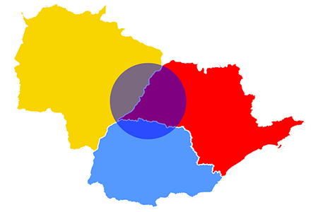 região de atendimento