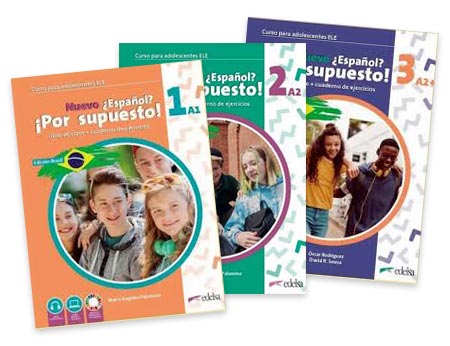 livros do curso de espanhol para crianças
