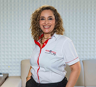 Débora Cavalheiro — Diretora Débora Cavalheiro, diretora da Audio Center