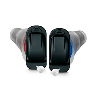 Aparelho auditivo Signia Silk X Par de aparelhos auditivos intra-auriculares Signia Silk X