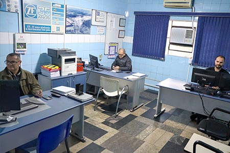 Escritório Escritório da DHL Direções Hidráulicas