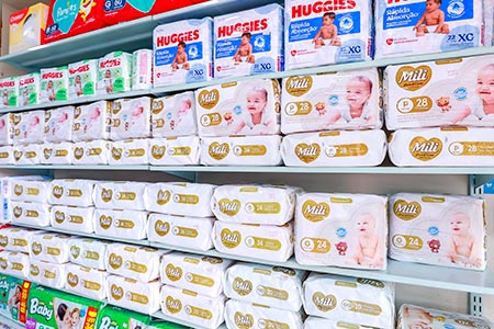 fraldas fralda descartável pampers e huggies