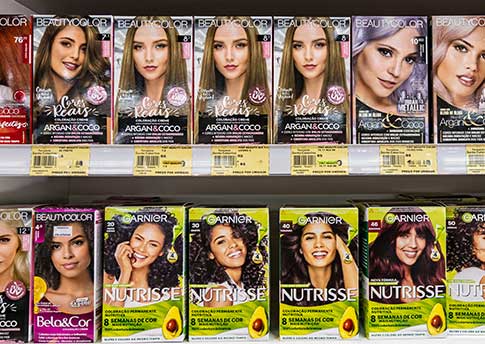 tinturas para cabelo