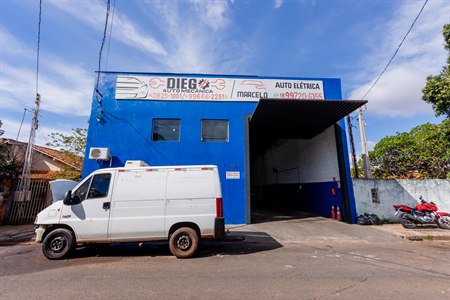 Fachada da Diego Automecânica em Araçatuba