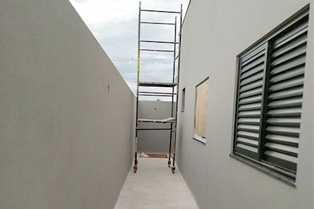 Pintura externa de casa com acabamento de qualidade em Araçatuba