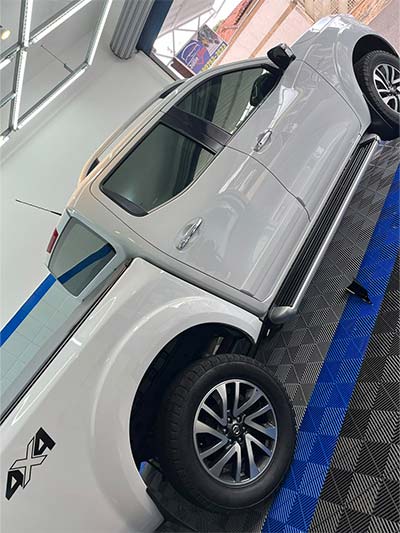aplicação de insulfilme em hilux aplicação de insulfilme em hilux
