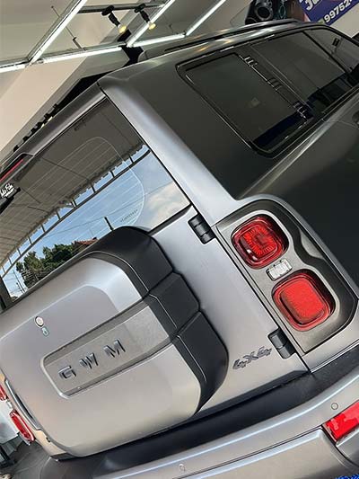 aplicação de insulfilme carro da gwm aplicação de insulfilme carro da gwm