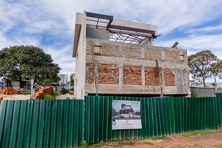 frente da casa