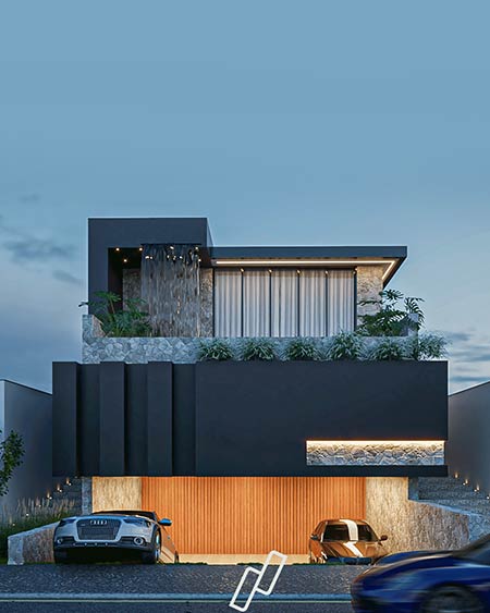 projeto de fachada de casa