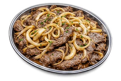 Bife acebolado bife acebolado