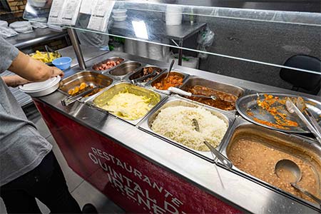 Comida para o almoço comida para o almoço