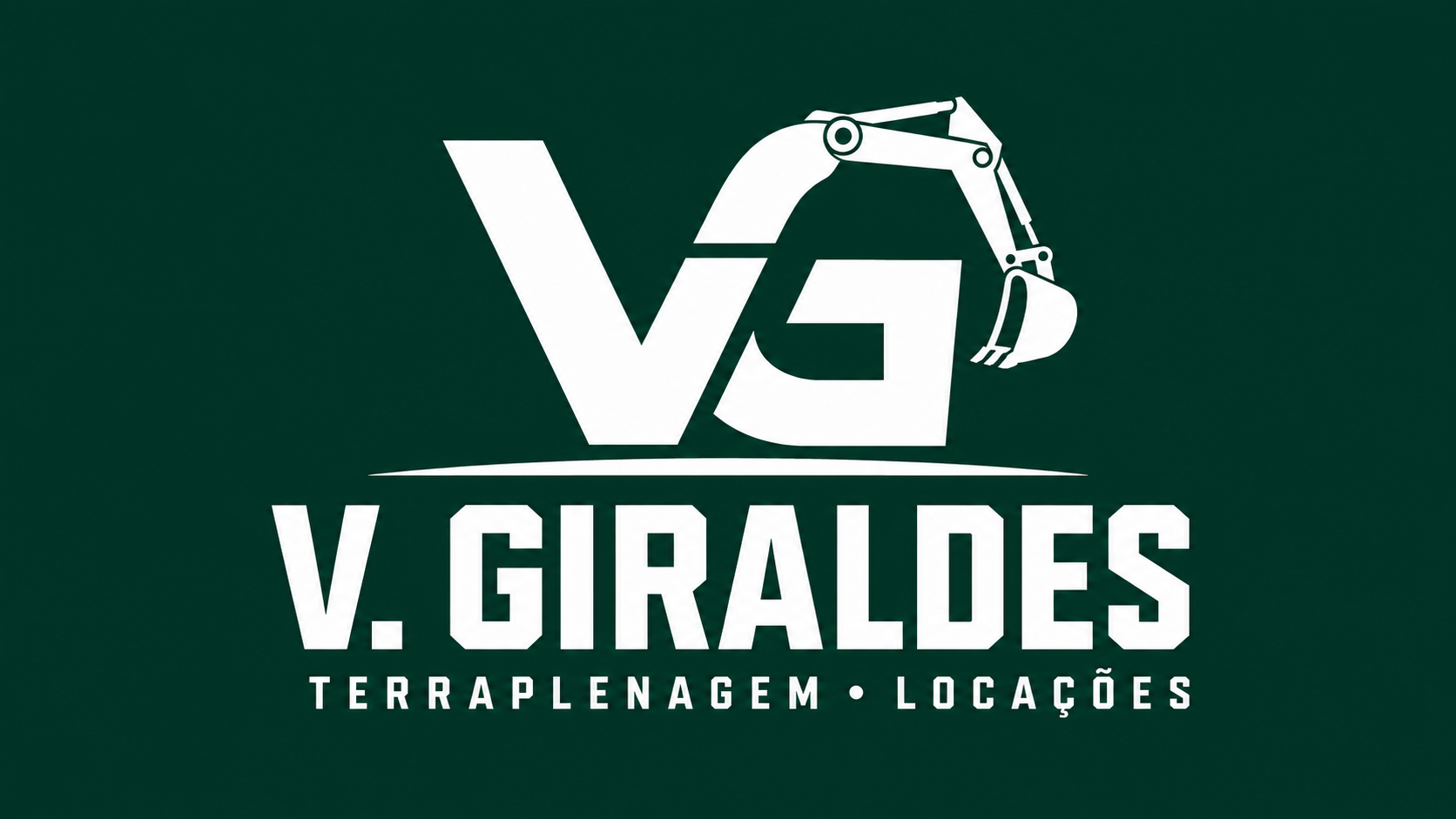 Logo VGiraldes Terraplenagem e Locações