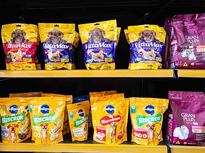 Petiscos para cães